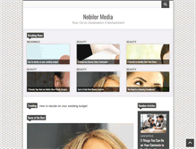 Tablet Screenshot of nobilor.com